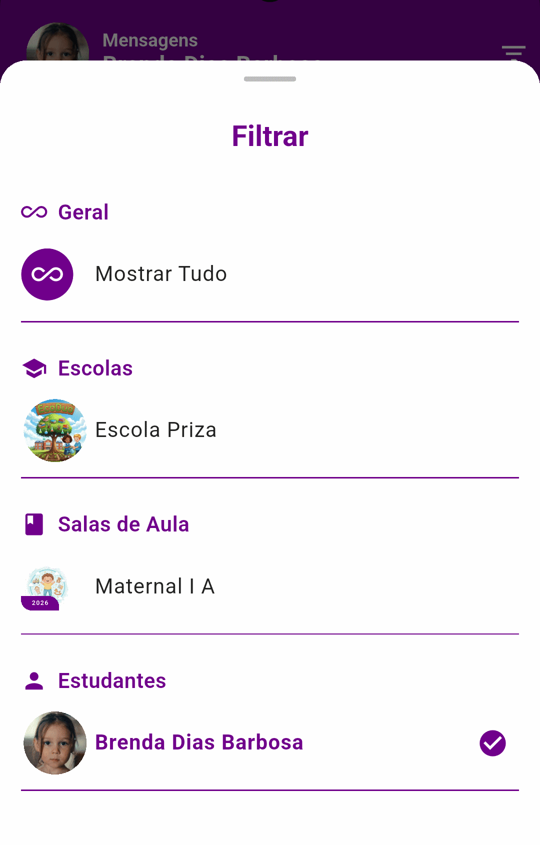 Escola um Filtro