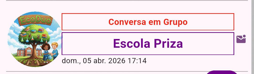 Conversa em Grupo com a Escola