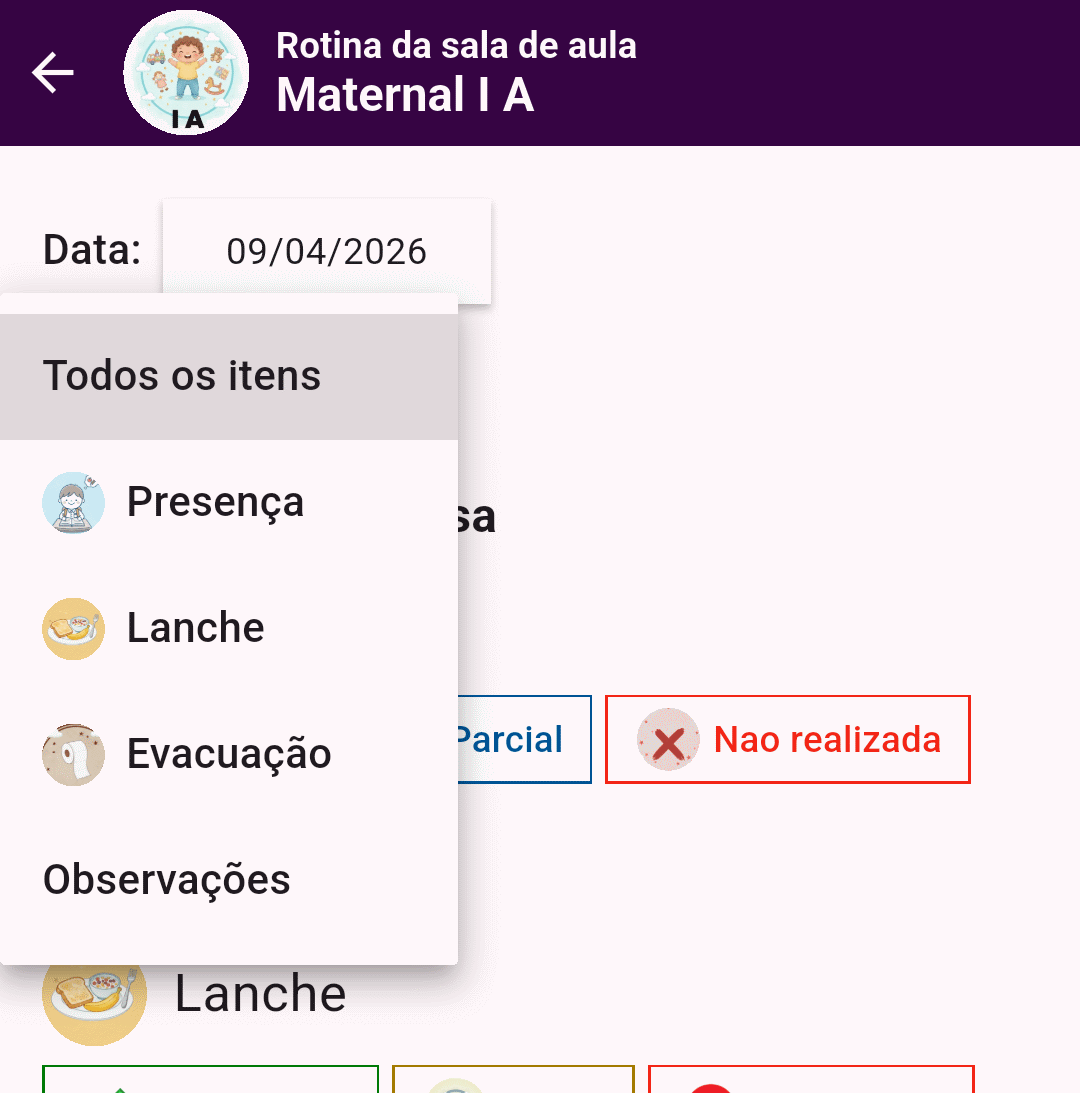 Escolhendo um Item