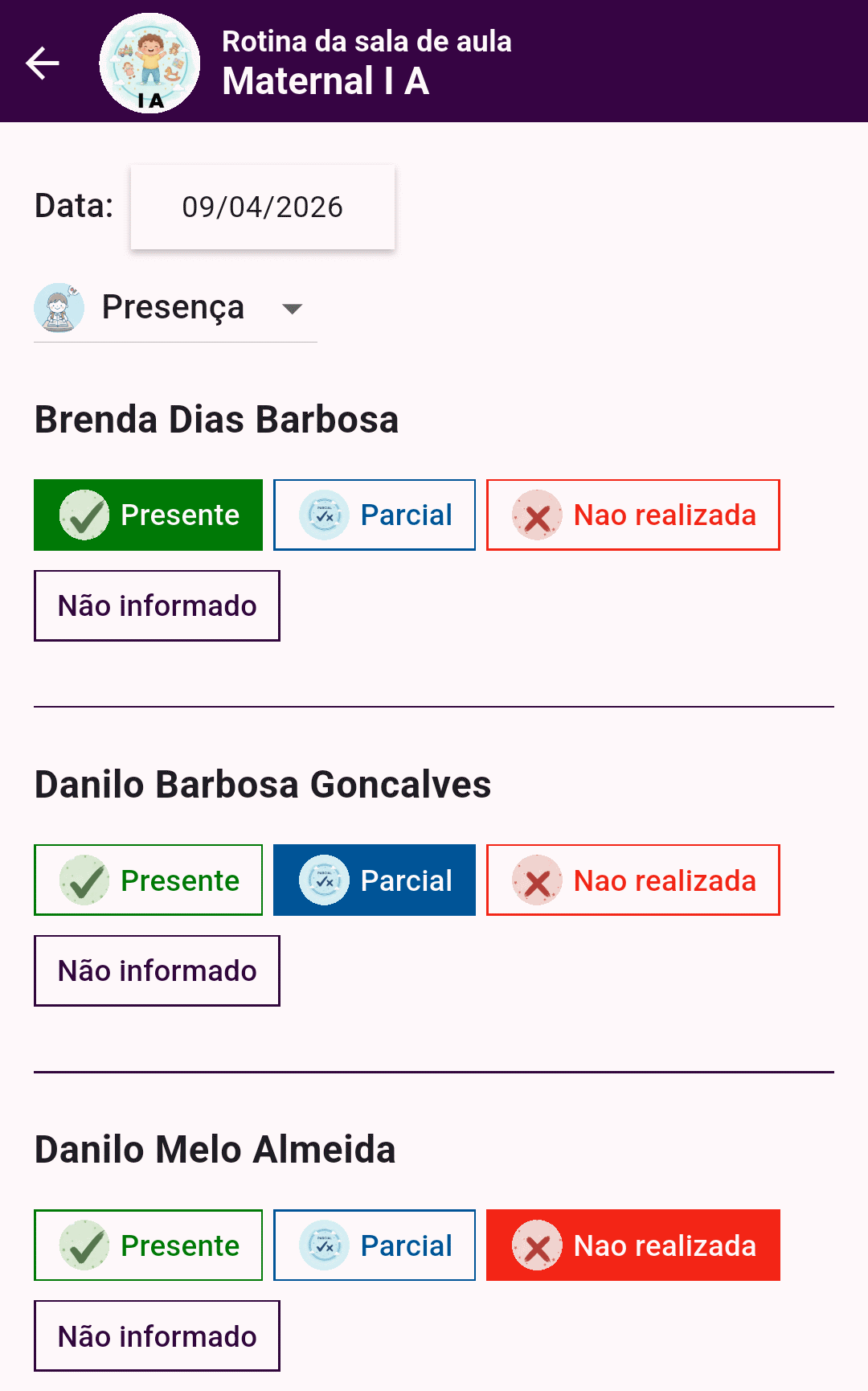 Escolhendo um Item