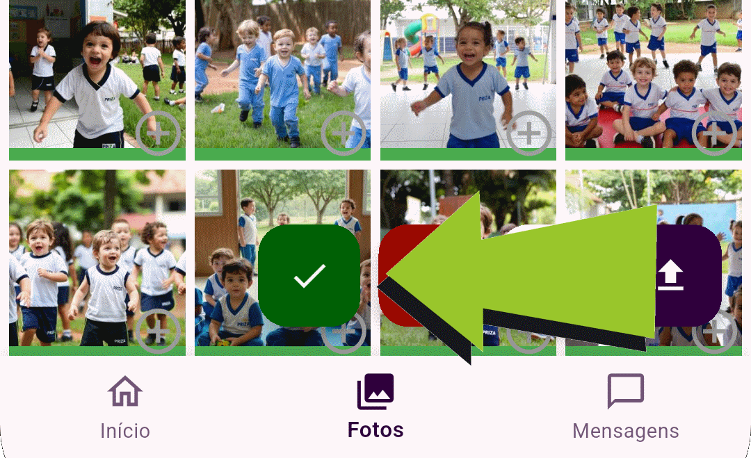 Confirmar revisão de multiplas imagens